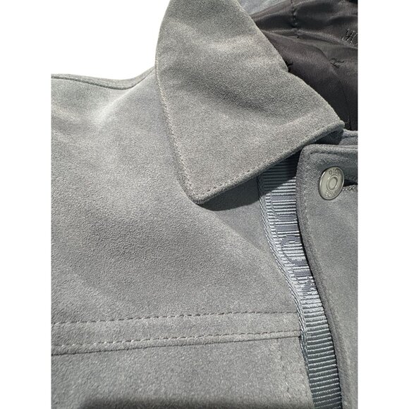 DIOR Men's Suede Leather Harrington Jacket in Blue - Picture 6 of 6